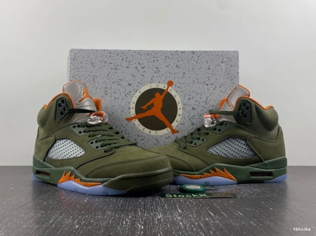 Reps TBK Air Jordan 5 DD0587-308 Olive 0715
